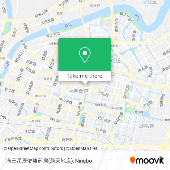 海王星辰健康药房(新天地店) map