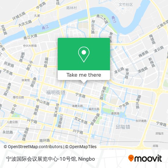 宁波国际会议展览中心-10号馆 map