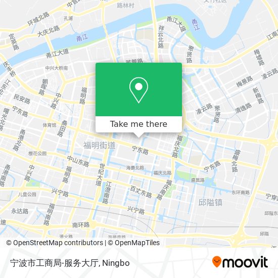 宁波市工商局-服务大厅 map