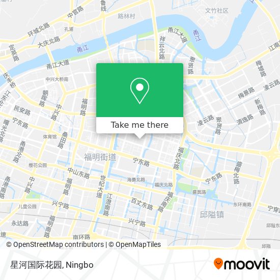 星河国际花园 map