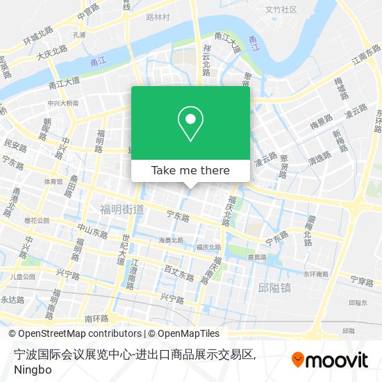 宁波国际会议展览中心-进出口商品展示交易区 map
