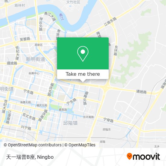 天一瑞普B座 map