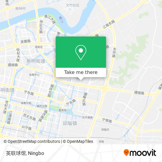 英联球馆 map