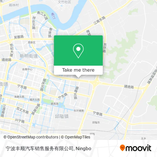 宁波丰顺汽车销售服务有限公司 map