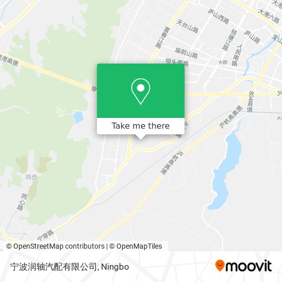 宁波润轴汽配有限公司 map
