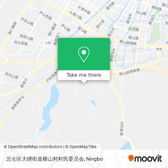 北仑区大碶街道横山村村民委员会 map