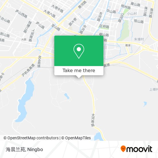 海晨兰苑 map