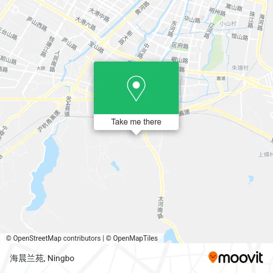 海晨兰苑 map