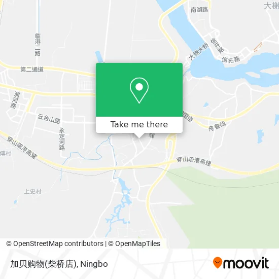 加贝购物(柴桥店) map