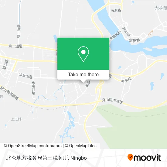 北仑地方税务局第三税务所 map