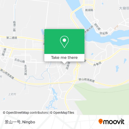 景山一号 map