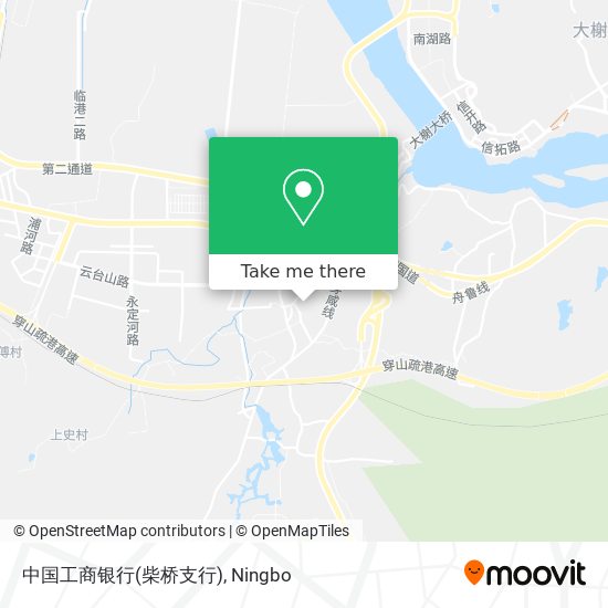 中国工商银行(柴桥支行) map