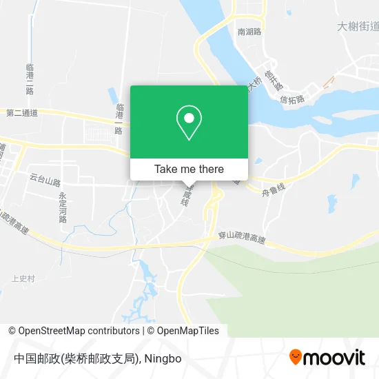 中国邮政(柴桥邮政支局) map