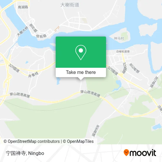 宁国禅寺 map
