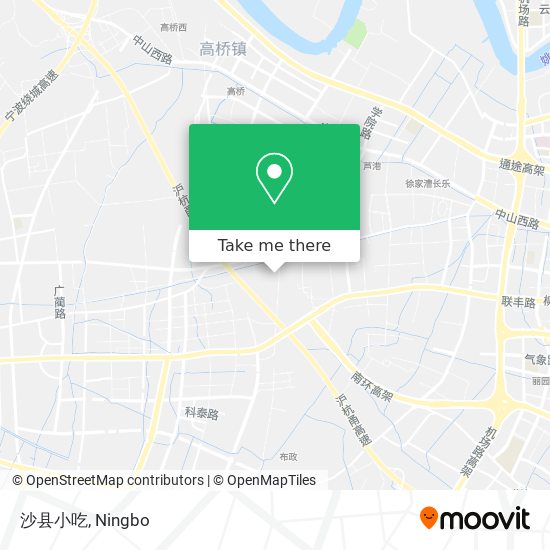 沙县小吃 map
