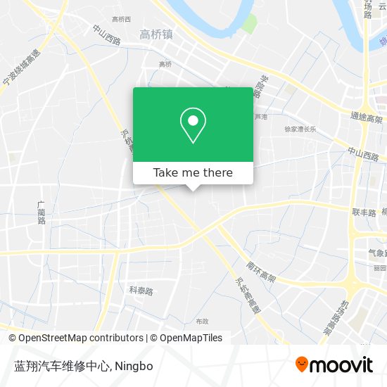 蓝翔汽车维修中心 map