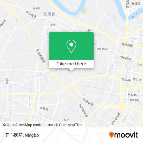 开心医药 map