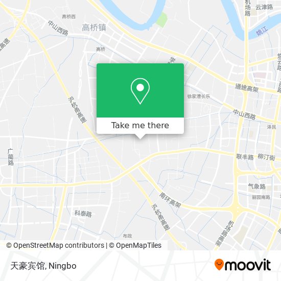 天豪宾馆 map