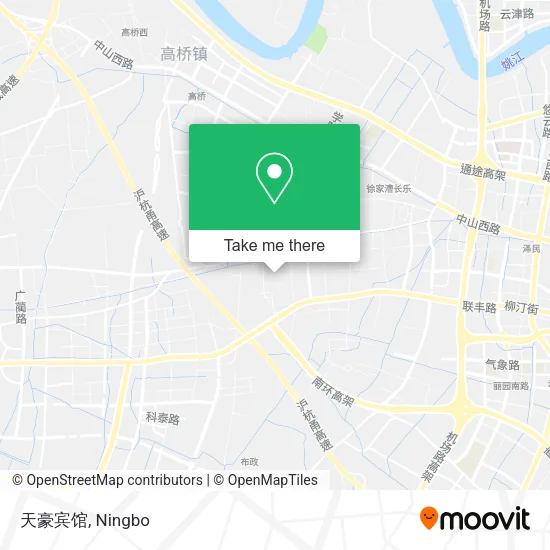 天豪宾馆 map