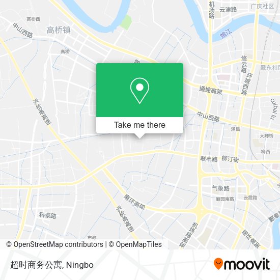 超时商务公寓 map