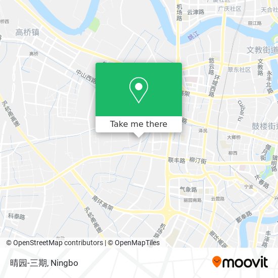 晴园-三期 map