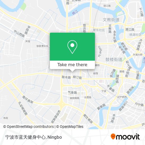 宁波市蓝天健身中心 map