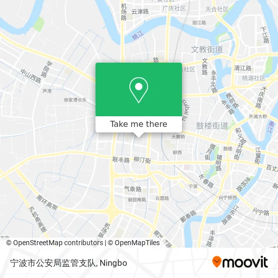 宁波市公安局监管支队 map