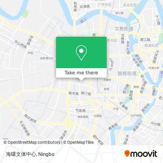 海曙文体中心 map