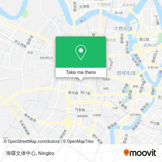 海曙文体中心 map