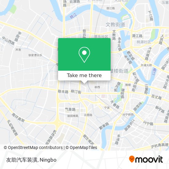 友助汽车装潢 map