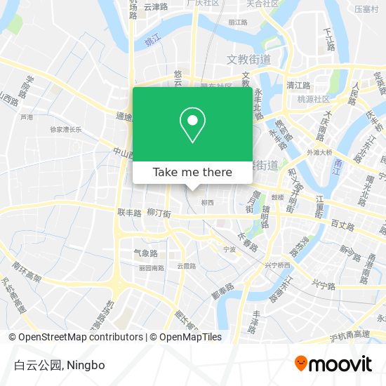 白云公园 map