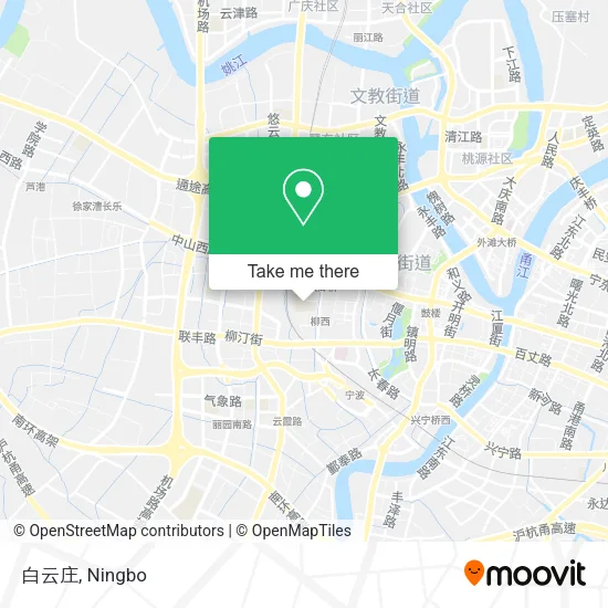 白云庄 map