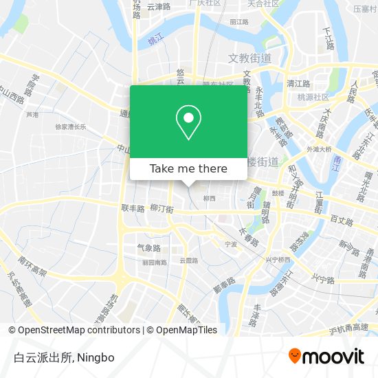 白云派出所 map