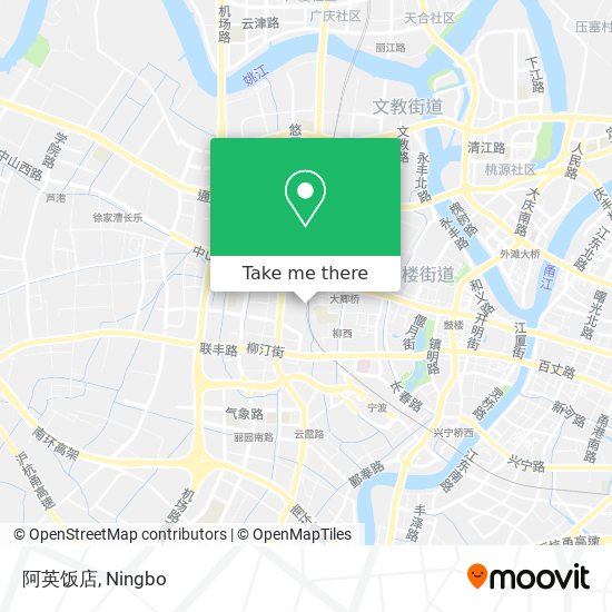 阿英饭店 map