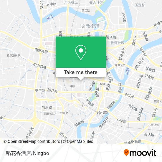 稻花香酒店 map