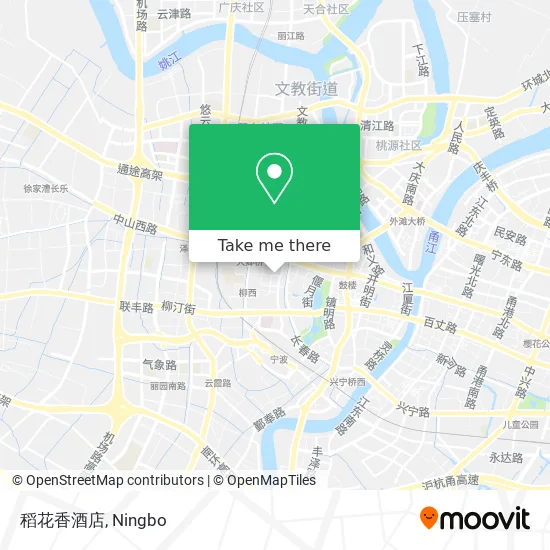 稻花香酒店 map