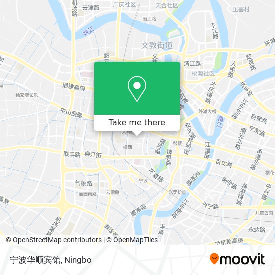 宁波华顺宾馆 map