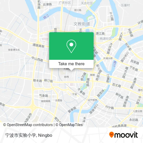 宁波市实验小学 map