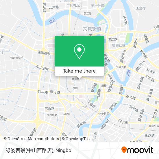 绿姿西饼(中山西路店) map