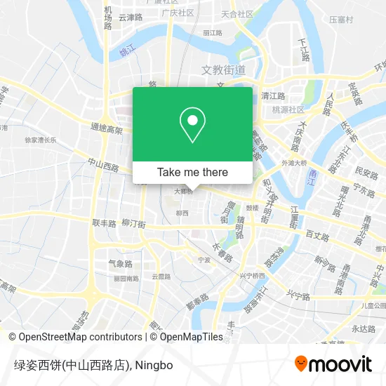 绿姿西饼(中山西路店) map