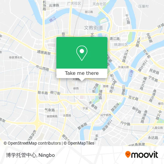 博学托管中心 map