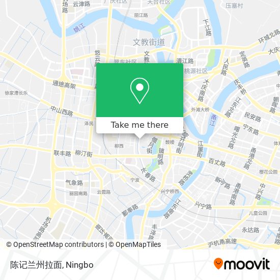 陈记兰州拉面 map