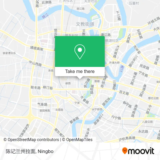 陈记兰州拉面 map