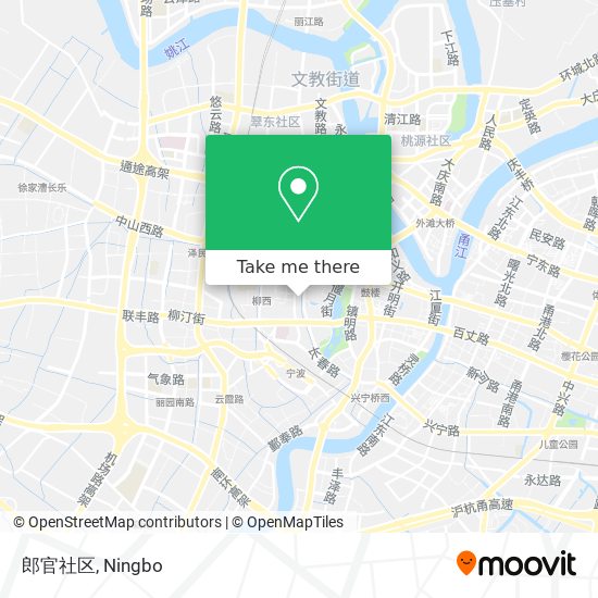 郎官社区 map