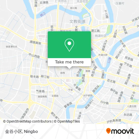 金谷小区 map