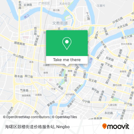 海曙区鼓楼街道价格服务站 map