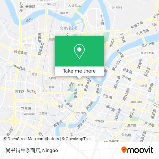 尚书街牛杂面店 map