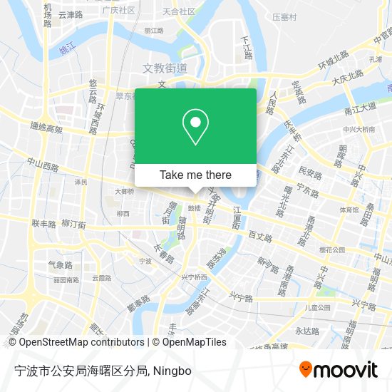 宁波市公安局海曙区分局 map