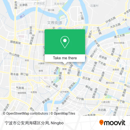 宁波市公安局海曙区分局 map