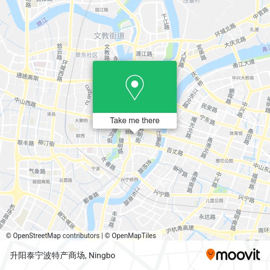 升阳泰宁波特产商场 map